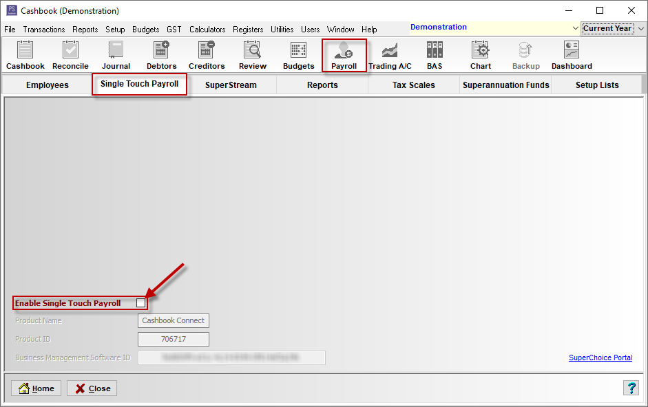 Superchoice stp login